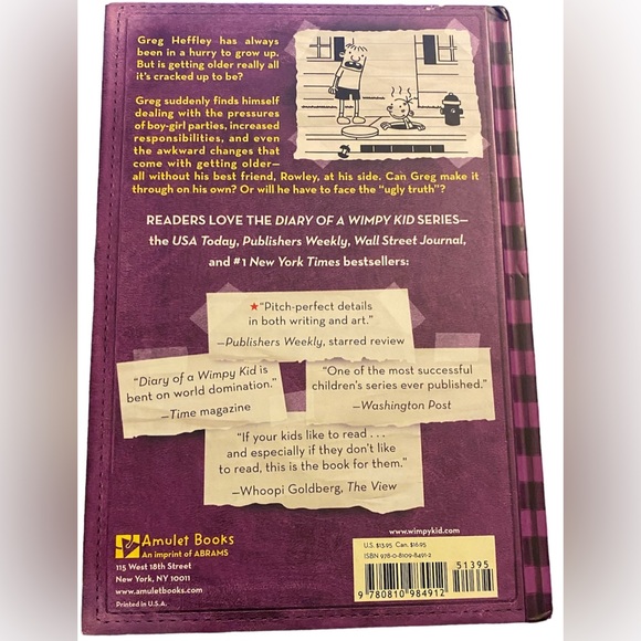 Diary of a Wimpy Kid Ugly Truth #5 - Picture 2 of 4